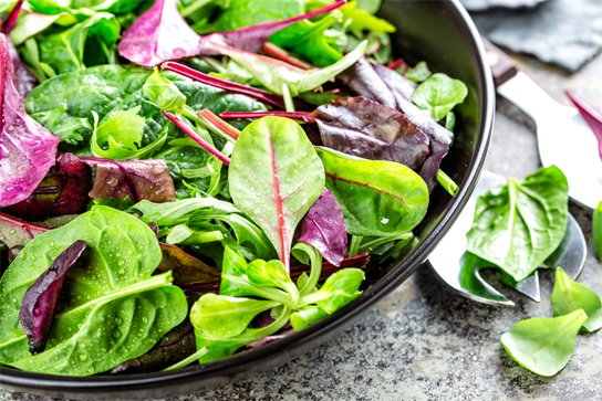 Fresh Salad Mix of Baby Spinach & Basil